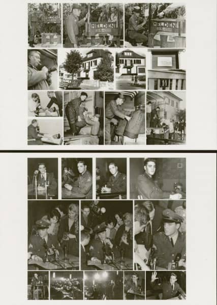 G.I. Elvis Presley (4x Postcards - Postkarten Set)