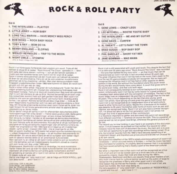 Rock & Roll Party (LP)