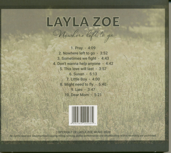 Nowhere Left To Go (CD)