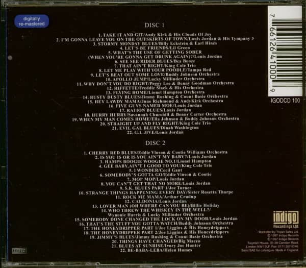 The R&B Hits 1942-45 (2-CD)