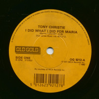 Preview: I Did What I Did For Marie - Is This The Way To Amarillo (7inch, 45rpm, SC) Preview: I Did What I Did For Marie - Is This The Way To Amarillo (7inch, 45rpm, SC)