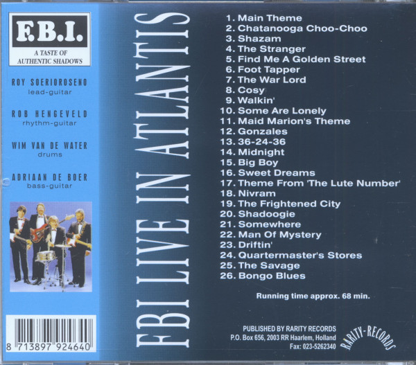 Live In Atlantis (CD)