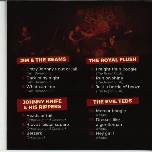 Elsass Rockin Teds - Teddy Boys Rockabilly Show (CD)