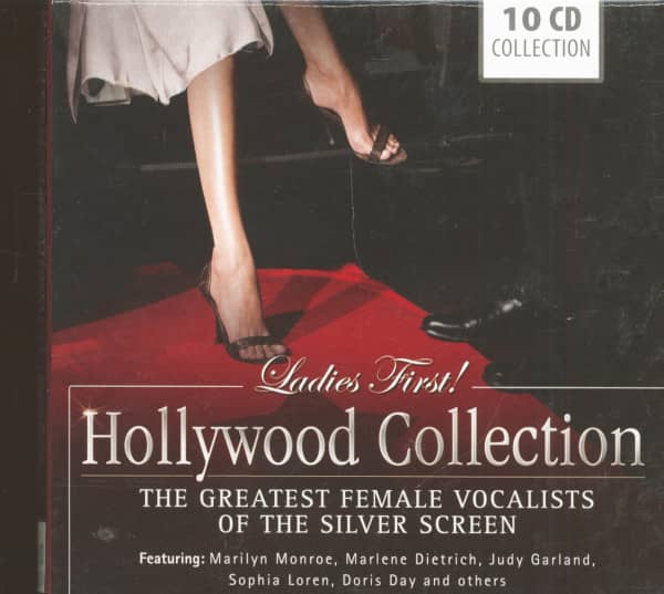 Ladies First! Hollywood Collection - The Greatest Female Vocalists Of The Silver Screen (10-CD) Ladies First! Hollywood Collection - The Greatest Female Vocalists Of The Silver Screen (10-CD)