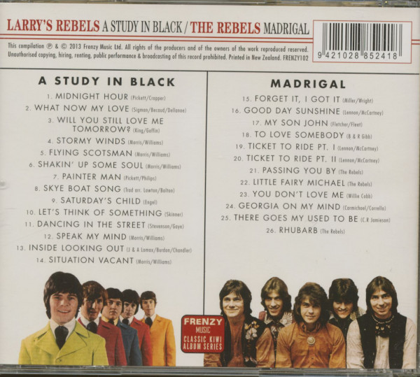 A Study In Black - Madrigal (CD)