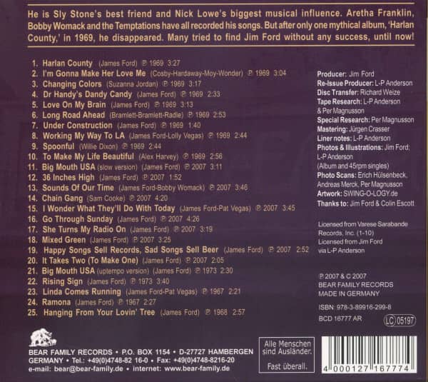The Sounds Of Our Time - Harlan County...plus (CD)