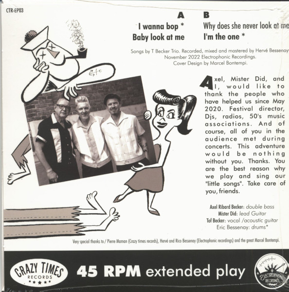 I Wanna Bop ! (7inch, 45rpm)