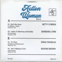 Preview: Action Women Vol.4 - A female Soul Rhythm&Blues Explosion! (7inch, 45rpm, EP) Preview: Action Women Vol.4 - A female Soul Rhythm&Blues Explosion! (7inch, 45rpm, EP)