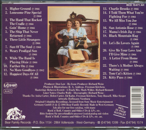 Sara & Maybelle (CD)