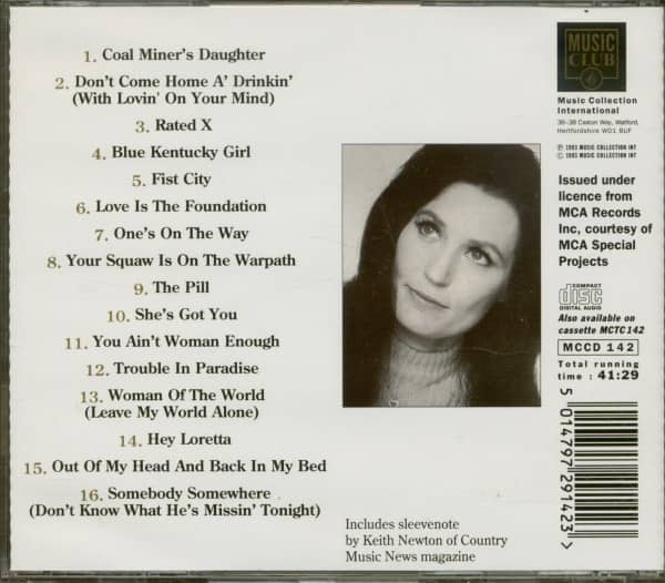 Coal Miner's Daughter - The Best Of (CD)