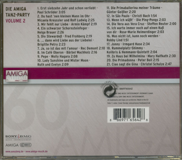 Vol.2, Amiga Tanz-Party