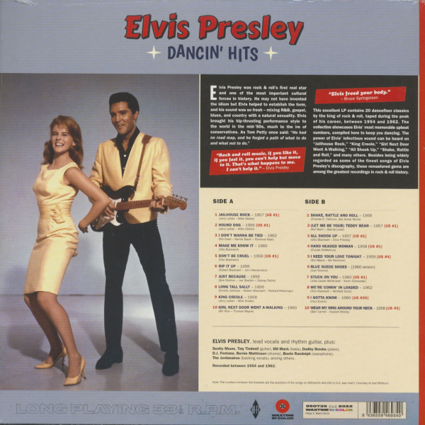 Dancin' Hits (LP, 180g colored Vinyl, Ltd.)