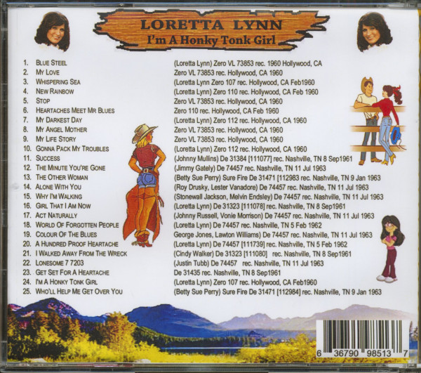 I'm A Honky Tonk Girl (CD)