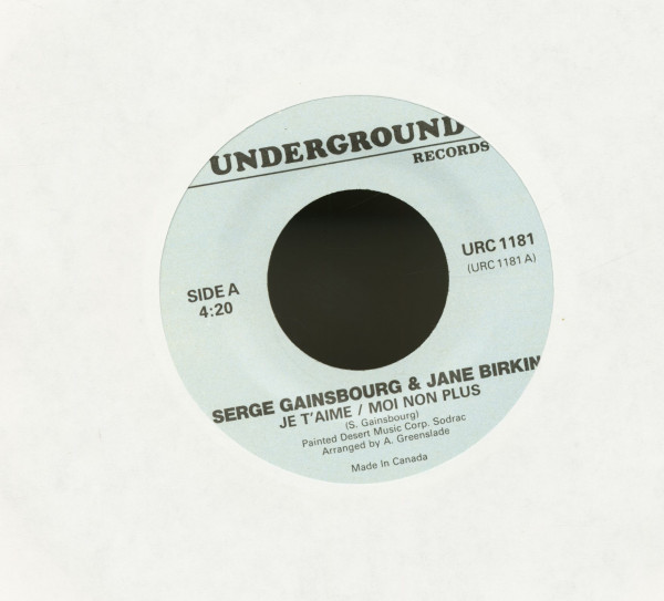 Je T'Aime Moi Non Plus - How Will It End? (7inch, 45rpm)