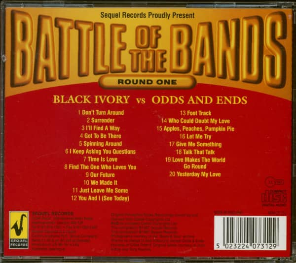 Battle Of The Bands - Round One (CD)