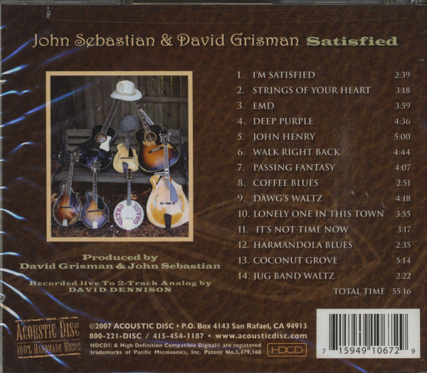 Satisfied (CD)