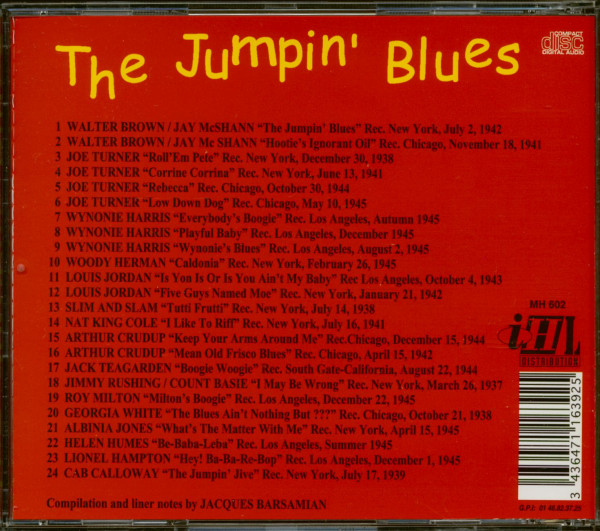 The Jumpin' Blues (CD)