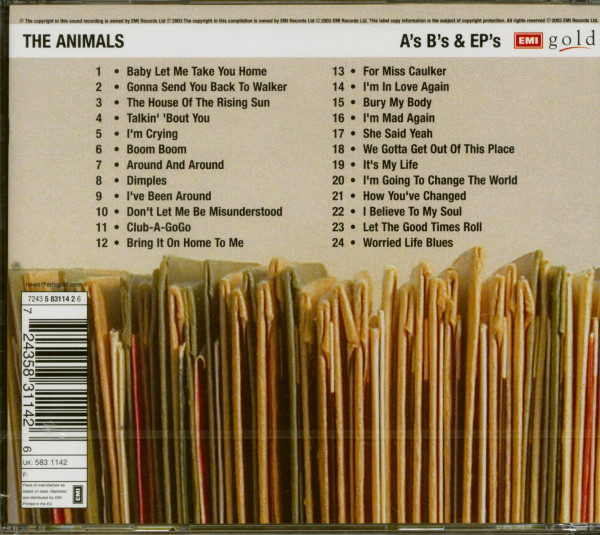A's B's & Ep's (CD)