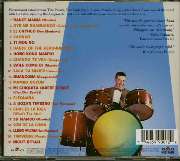 The Very Best Of Tito Puente - The King Of Kings (CD)
