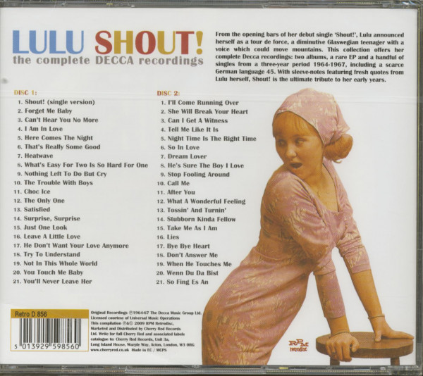Shout - Complete Decca Recordings (2-CD)
