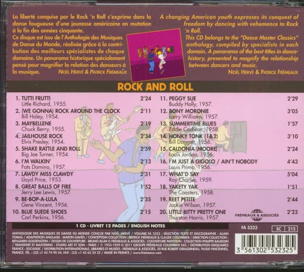 Rock And Roll - The Dance Master Classics 1953-1959 (CD)