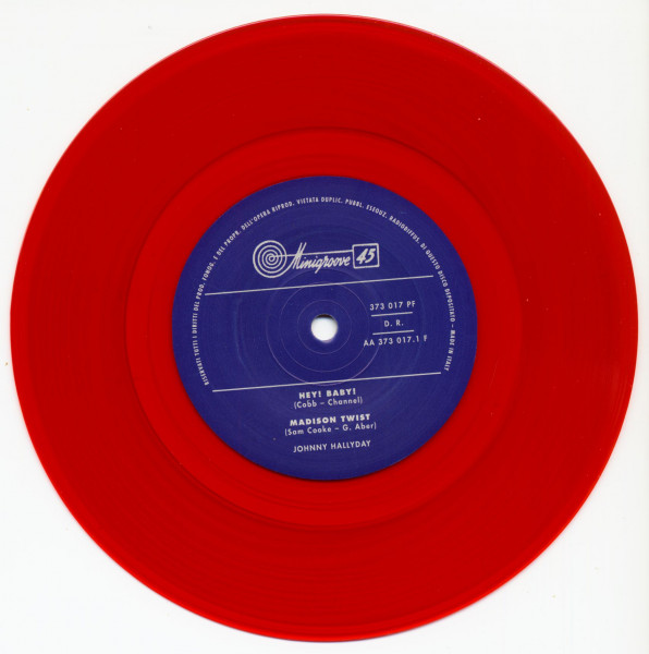 Hey Baby! - Madison Twist (7inch, EP, 45rpm, PS, SC, Red Vinyl, Ltd.)