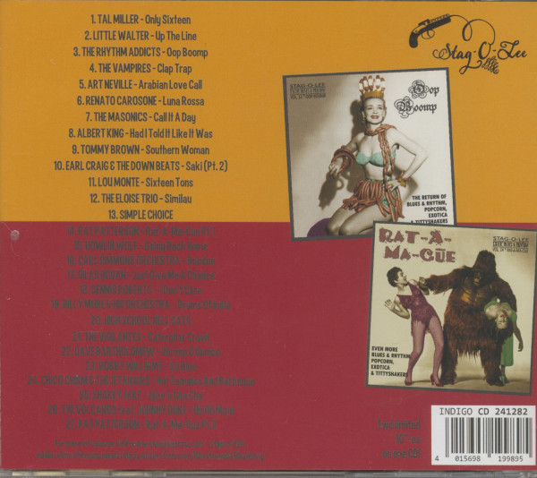 Exotic Blues & Rhythm Vol.13+14 - OOP BOOMP And RAT-A-MA-CUE (CD)