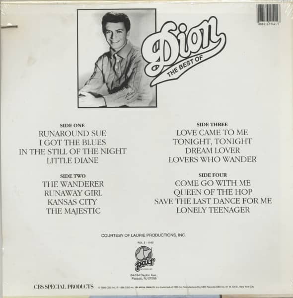The Best Of Dion (2-LP)