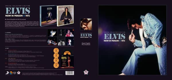 Elvis Now In Person 1972 (2-Books & 4-CD, 7inch EP, Ltd.)
