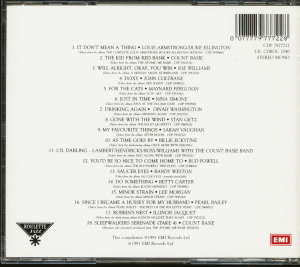 Roulette Jazz (CD)