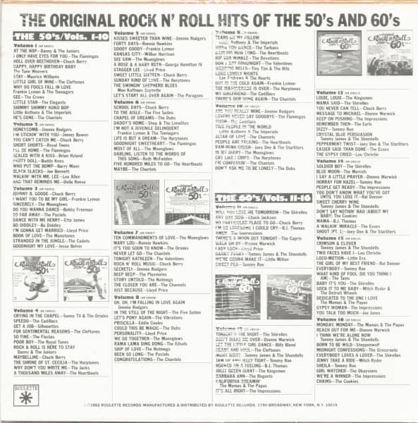 The Original Rock N' Roll Hits Of The 60's Vol.12 (LP)