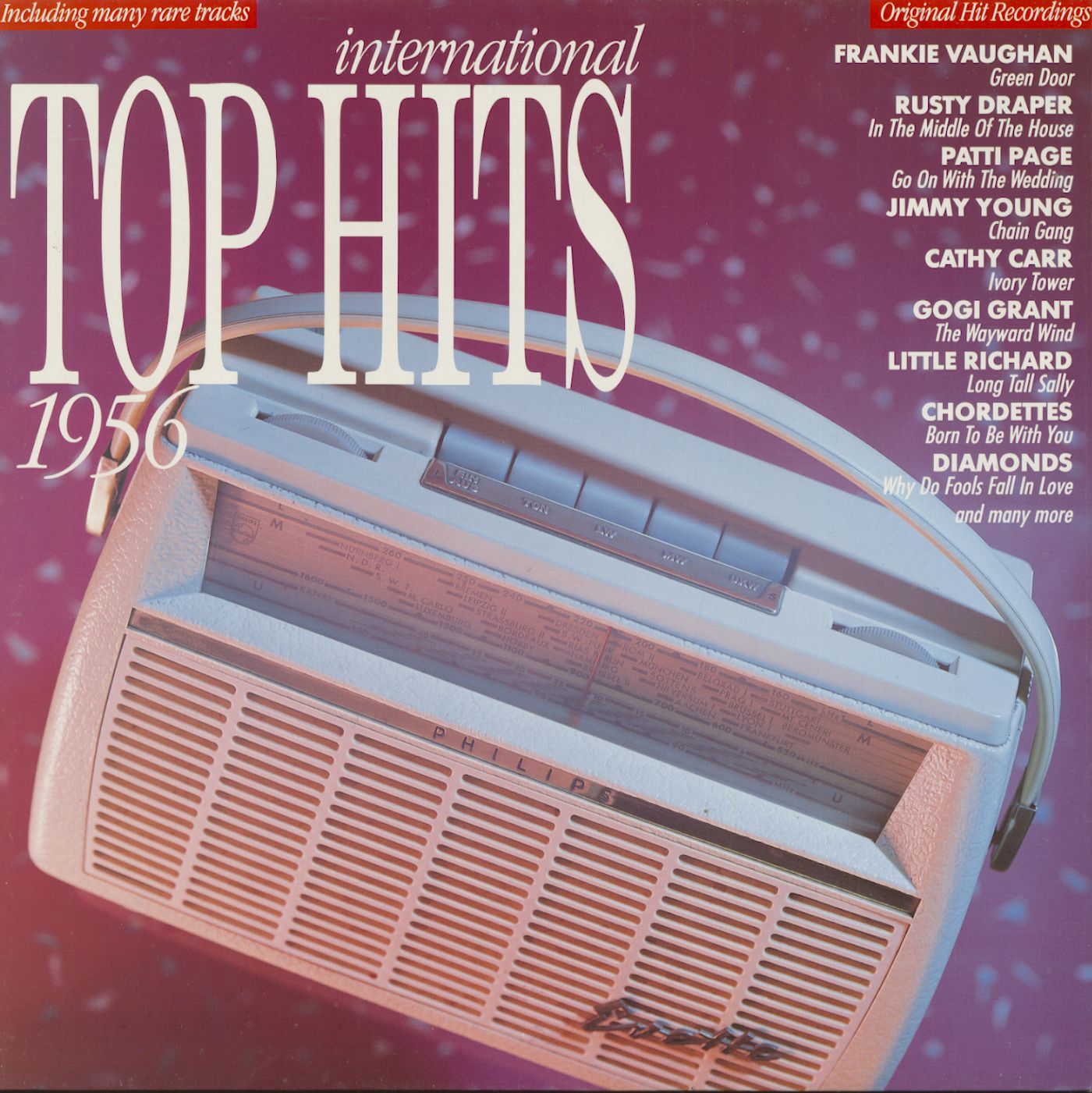 Various LP International Top Hits 1956 (LP) Bear Family Records