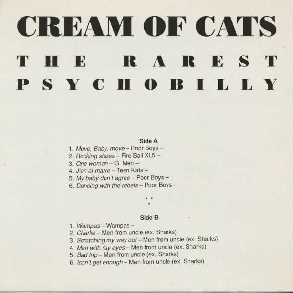 Cream Of The Cats Vol.2 - The Rarest Psychobilly (LP)