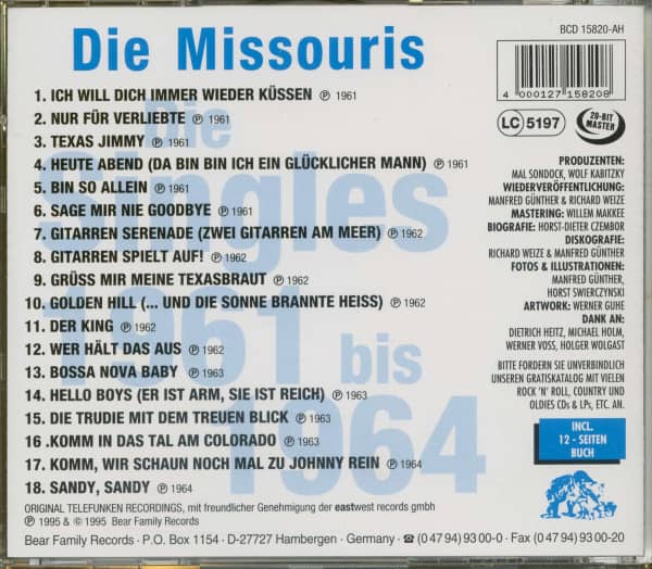 Die Singles 1961-1964