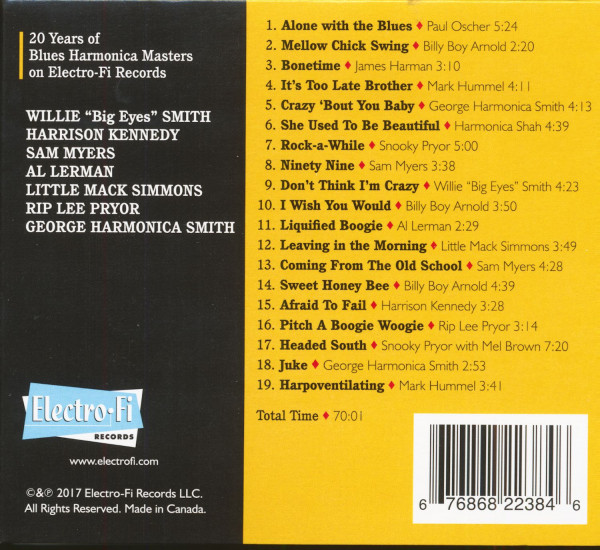 Hard Core Harp (CD)