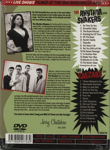 Live On Stage On The 15th Rockabilly Rave (DVD)