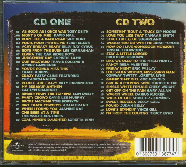 Just The Hits - Country (2-CD)