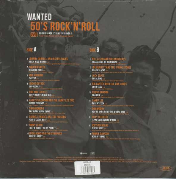 Wanted 50's Rock 'N' Roll (LP, 180g Vinyl)