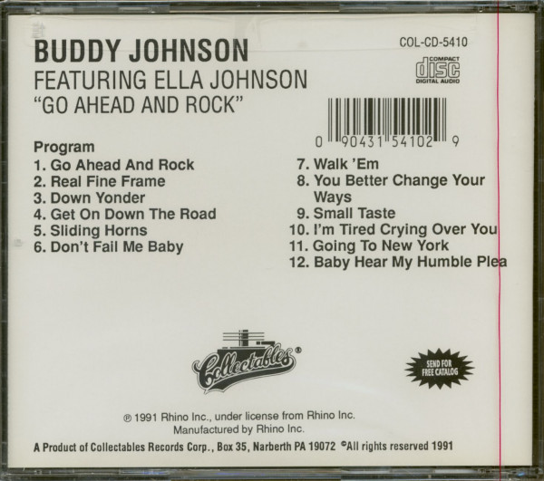 Go Ahead And Rock (CD)
