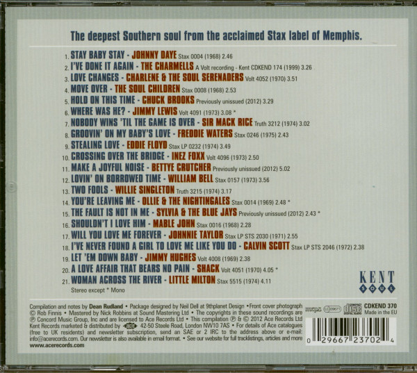 Nobody Wins - Stax Southern Soul 1968-1975 (CD)