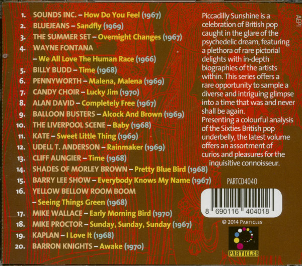 Piccadilly Sunshine Part 18 (CD)