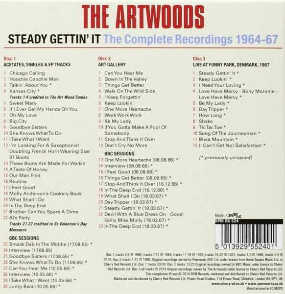 Steady Gettin' It: Complete Recordings 1964 - 1967 (3-CD)