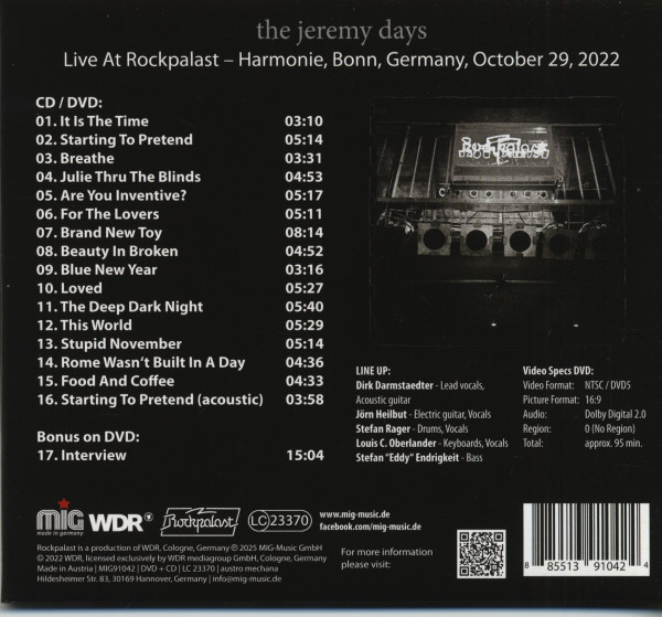Live At Rockpalast 2022 (2-LP)