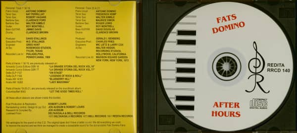 Domino After Hours (CD)