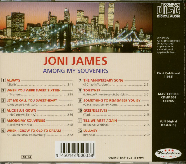 Among My Souvenirs (CD)