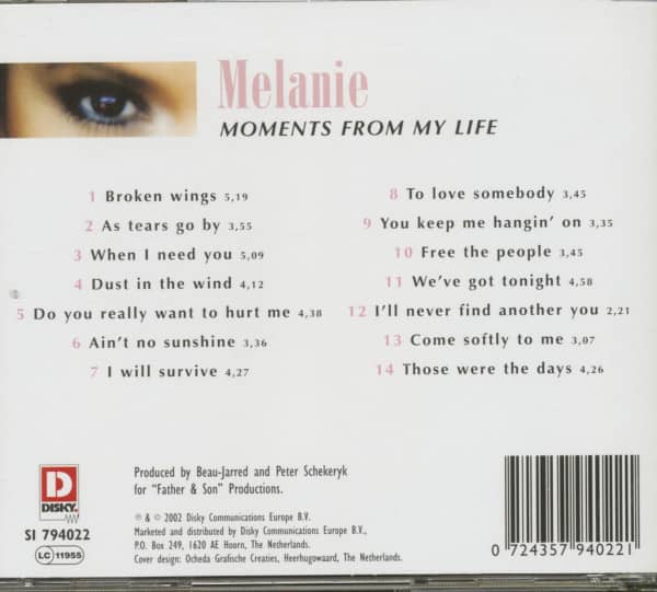 Moments From My Life (CD)