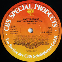 Preview: The Marty Robbins Files - Vol.1 (LP) Preview: The Marty Robbins Files - Vol.1 (LP)