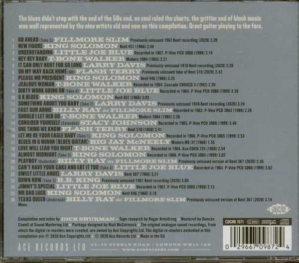 Dirty Work Going On Vol.1 - Kent & Modern Records - Blues Into The 60s (CD)