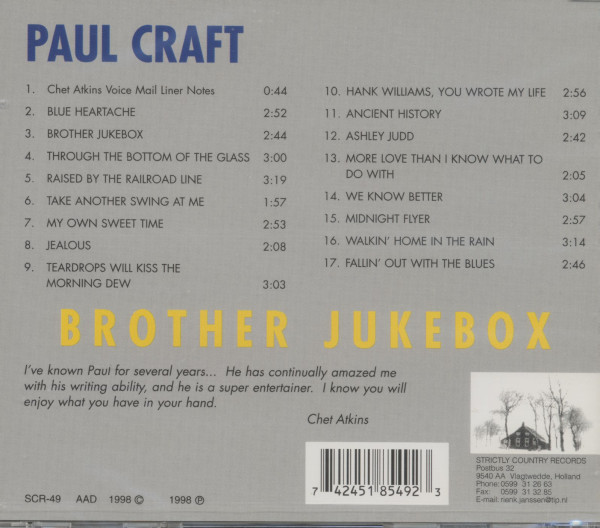 Brother Jukebox (CD)