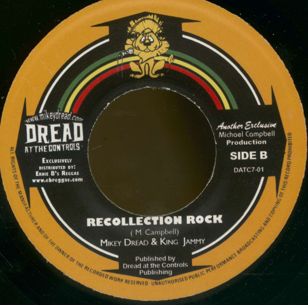 Hopeton Lindo - Mikey Dread & King Jammy (7inch, 45rpm, BC)